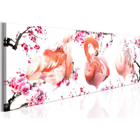 Tableau Imprimé "Beauty of Birds" 45 x 135 cm (1/2)