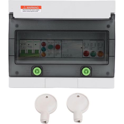 Boîte de distribution extérieure étanche à l'eau avec disjoncteur 400 V pour alimentation CA triphasée (1/5)