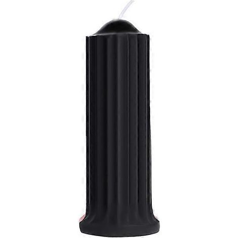 Bougies SM à basse température, cire pour jeux de rôle, création romantique pour amoureux. Couleur : Noir B