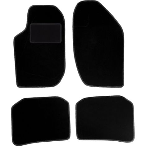 Tappetini in velluto nero per: Alfa Romeo 164 berlina (1988-1997) (1/5)