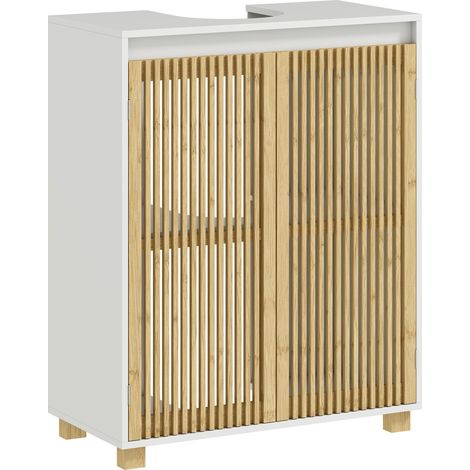 meuble de rangement pour salle de bain dimensions : 60 x 30 x 75 centimètres, idéal pour optimiser l'espace de votre salle de bain, alliant praticité et esthétique pour un rangement fonctionnel et ...