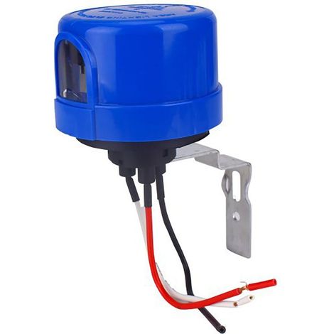 Interrupteur crépusculaire automatique 80V‑305VAC avec cellule photoélectrique, technologie LED, détection luminosité auto on/off (1/5)