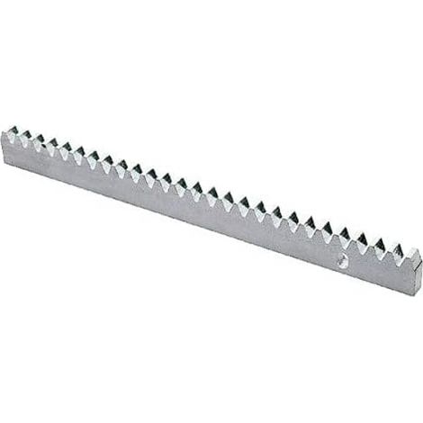 Crémaillère pour Portail Coulissant 1m Module 4 2 Unités Rail Denté pour Guider le Portail lors de la Manœuvre (1/5)