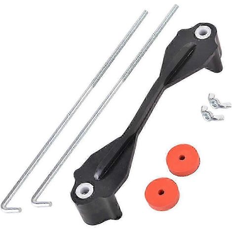 Support de boulon de montage de batterie à barre transversale universelle (version 0722, version 0512) compatible avec les batteries de 55AH, 60AH, 68AH, 70AH, 72AH, 85AH et 100AH. (1/5)