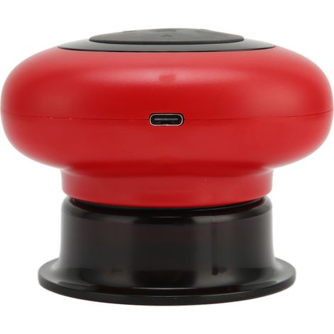 Set de Massage Visage Gua Sha Électrique Rouge, Appareil de Ventouse avec 3 Vitesses Réglables, Machine de Lifting Anti-rides pour Peau Ferme, Soin Beauté à Domicile (1/5)