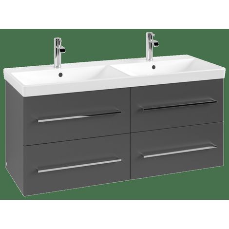 Villeroy & Boch Avento Meuble sous lavabo, 4 tiroirs,