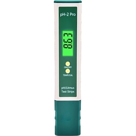 Testeur pH Sol PH 2 Pro Testeur pH numérique laboratoire Stylo Eau 0 virgule 01 Test 2 virgule 00 16 virgule 00 Bandelettes (1/5)
