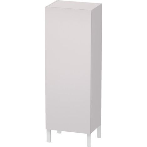 Duravit L-CUBE mobile 500x363x1320mm apertura sinistra lilla bianco satinato