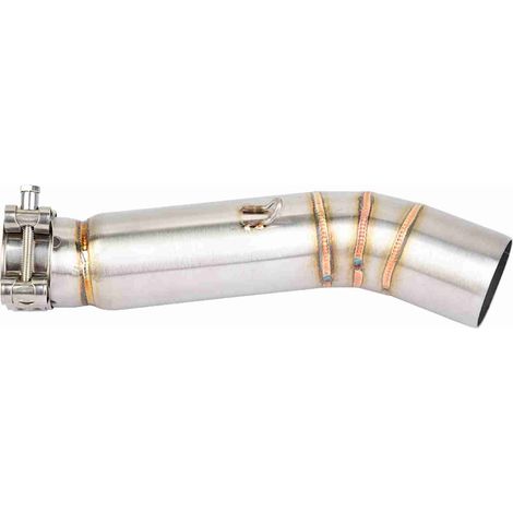 Tubo intermedio para sistema de escape de motocicleta, CBR400R/CBR500R 2013-2015, acero inoxidable. (1/5)