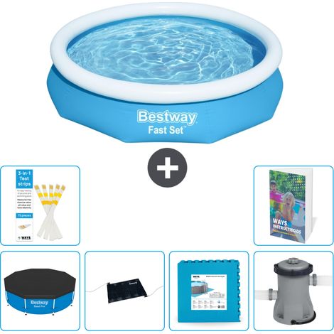 Bestway Bestway Fast Set Ronde - 305x66 cm - 7-pièces S99 (1/5)