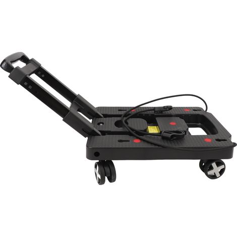 Chariot Plateau Pliable à Roues Transportable Polyvalent Utilitaire pour Courses et Voyage (1/5)