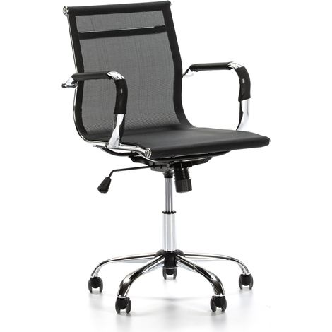 Fauteuil de Bureau Oxford inclinable, Tissus transpirable, Hauteur réglable (1/5)