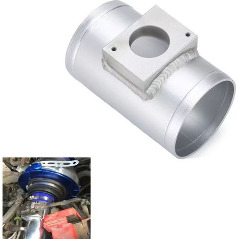 Base de débitmètre d'air et bride de capteur d'admission modifiées pour collecteur d'admission moteur, compatibles avec la Yide Lancer. (1/4)