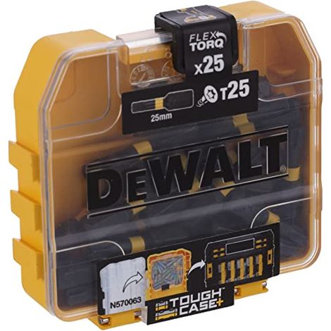 PUNTA DEWALT T25x25/25pz. (1/4)