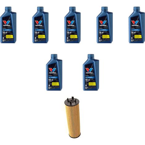 Kit filtro olio e 7L compatibile con Volvo S80 2.4 147Kw dal 2000 al 2006 (1/5)