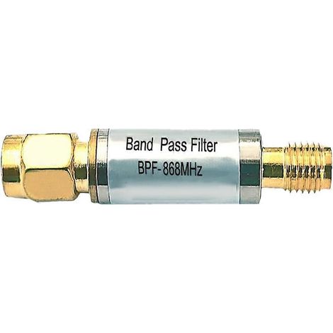 Filtre passe-bas LC (LPF), filtre de sonomètre, filtre passe-bande graphique (BPF), connecteur SMA 868 MHz (1/5)