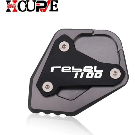 (Titane) Extension de béquille latérale CNC pour moto, compatible avec HONDA REBEL CMX1100 CM1100 CMX 1100 2020-2022 maxpower (1/4)