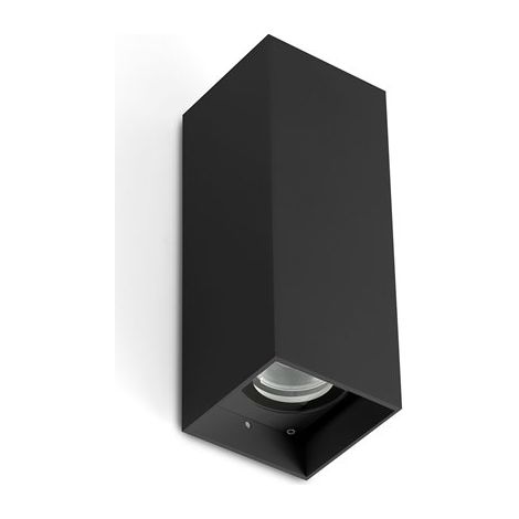 KOV 2L Aplique cuadrado negro 2700K 14°/23° (1/3)