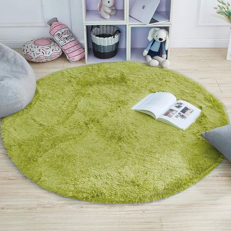 Wohnzimmerteppiche, moderne flauschige Indoor-Teppiche, superweich und flauschig (1/5)
