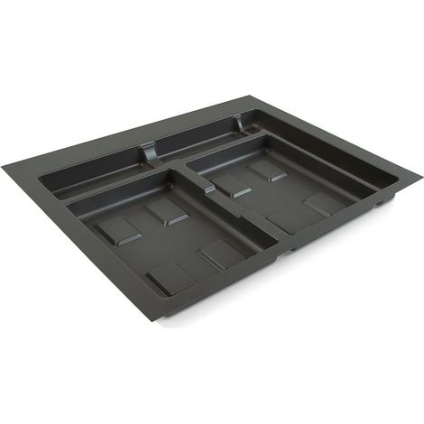 EMUCA Base Recycle pour poubelles pour tiroir de cuisine, Module 600 mm, gris