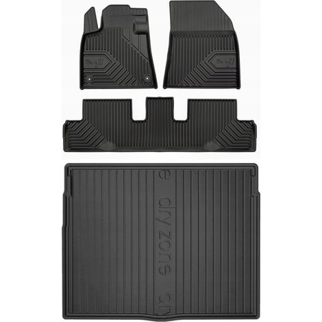 SET 77 Alfombrillas de goma y alfombrilla CITROEN C4 Picasso 2 2013-2019 (1/5)