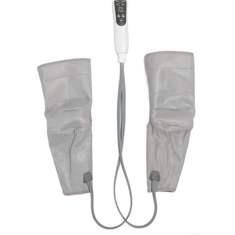 Appareil de massage des jambes avec fonction chauffante, 3 niveaux d'intensité, 2 réglages de température, prise australienne 100-240V. (1/5)