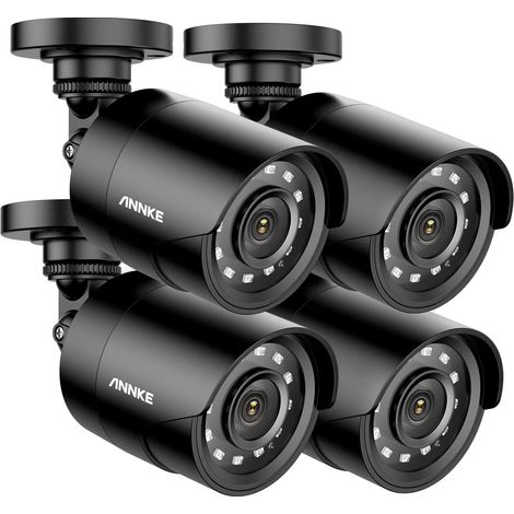 Caméras de surveillance, 2MP, technologie infrarouge, style à canon (1/2)