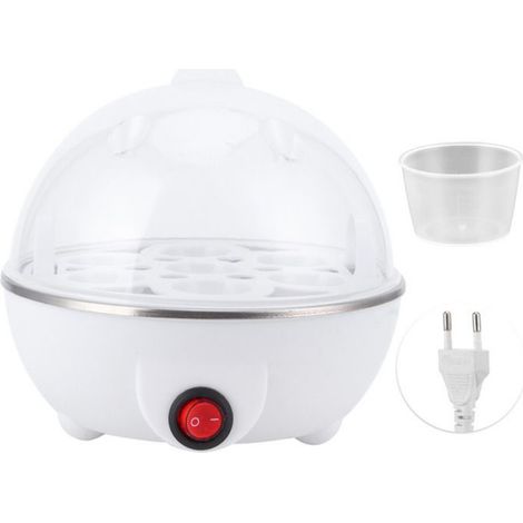 Cuiseur à œufs électrique, mini cuiseur vapeur, pocheuse pour cuisine, prise UE 220 V (1/5)