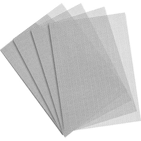 Grillage hexagonal (lot de 4 pièces) – Maille antirouille et aérée – 21 x 30 cm – Maille tissée (1/5)