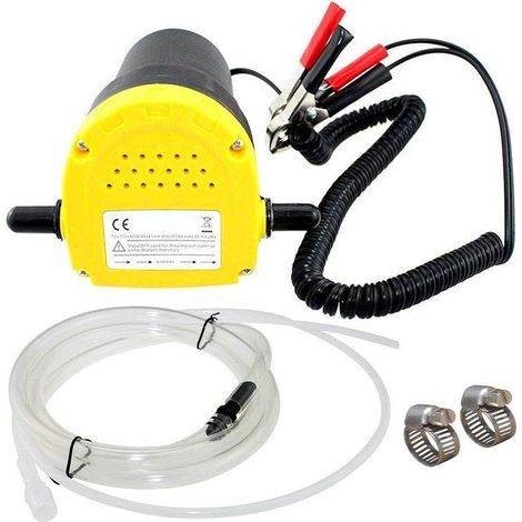 Pompe de livraison d'air de récupération d'extracteur de pompe à fluide Diesel d'huile de 12V 60W pour le camion de moto de bateau de voiture (1/5)