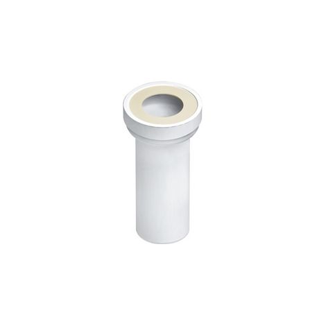 MANICOTTO DIRITTO PER W.C. TERMINALE LISCIO- Diam. 110- BONOM- pezzi 1