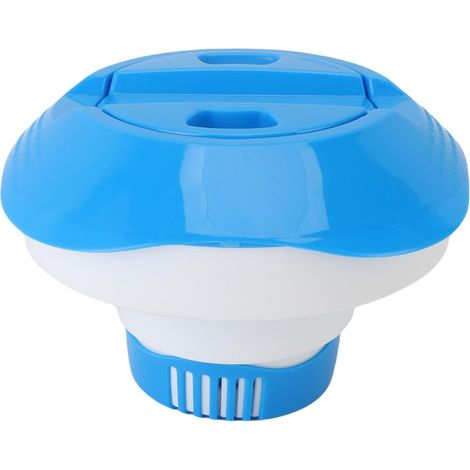 Diffuseur Chlore Piscine, 8 Pouces Flotteur Chlore Piscine pour Gros Galets et Granules, Évolutif Distributeur de Chlore pour Piscine pour Piscine/Spa/Aquariums (1/5)
