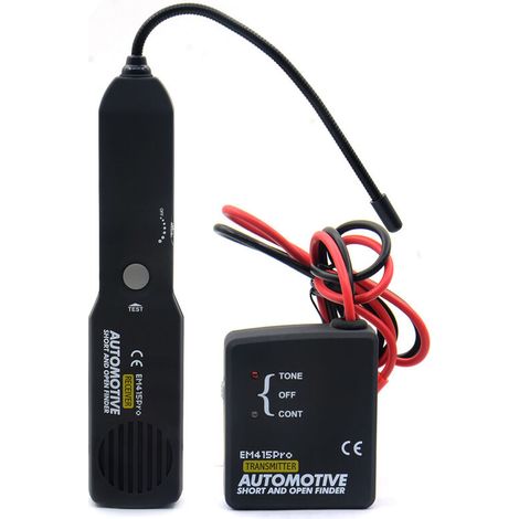 Detector de cortocircuitos y circuitos abiertos para automoción, comprobador de circuitos CC de 6-42 V, herramienta de detección de cortocircuitos, sonda de potencia (1/5)