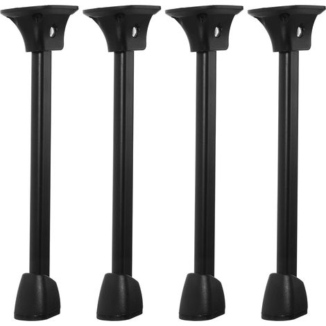 de 4 pieds de table pliants robustes en fer de type pingle (1/5)