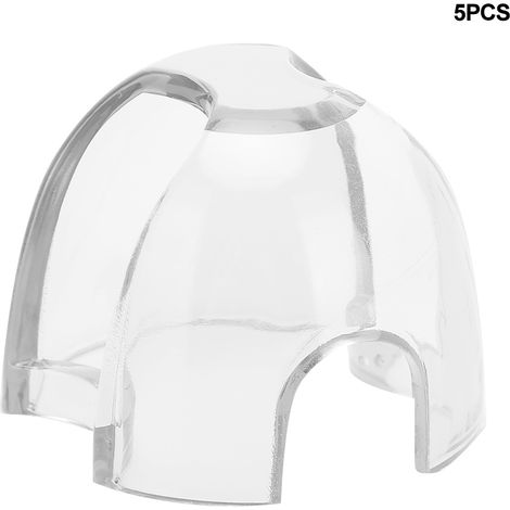 Lot de 5 écarteurs buccaux orthodontiques dentaires transparents pour les lèvres et les joues (1/5)