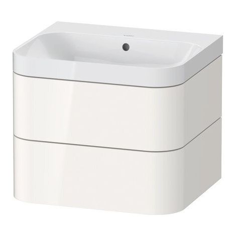 DURAVIT HP4345N2222 WTU avec Happy D.2 Plus, 2 portes sans poignée