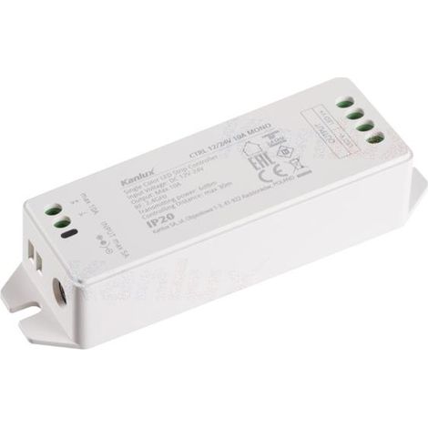 CONTROLLER PER NASTRI LED CTRL 12/24V 10A MONO - KANLUX (1/2)