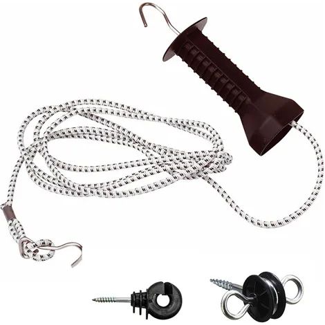 Kit maniglia cancello beaumont estensibile con isolatori