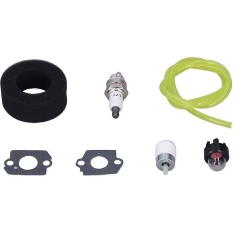 Kit de Mise au Point de Tondeuse Kit de Filtre à Air de Carburant Kit de Mise au Point de Moteur de Tondeuse pour Bolens BL410 Motoculteur BL100 BL150 BL250 (1/5)