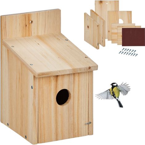 Kit casetta per uccelli con ingresso da 35 mm per passeri