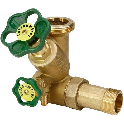 JS ABZWEIG-T-VENTIL, FREISTROM    N.ST.SP.,DN32,EING.1 1/4",OB.A.2"