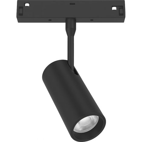 Projecteur sur rail magnétique LED 6W 48V noir, température de couleur variable, Milagro MAGNETIC TRACK 10MM (1/5)