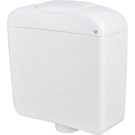 Réservoir de chasse d'eau 6 litres – Économie d'eau start/stop – Coibenté anti-condensation – Installation à zanko – Made in Italy