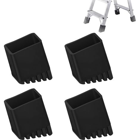 4 Embout Pied Escabeau, Coussinets pour Les Pieds d'une échelle (1/5)