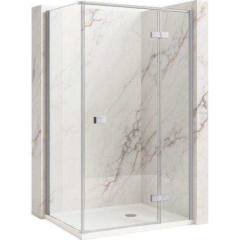 DUSCHKABINE REA ATLAS 120X100 CHROME (1/5)