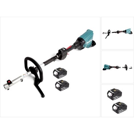 Makita DUX 60 M Akku Multifunktionsantrieb 36V ( 2x 18V ) Brushless + 2x Akku 4,0Ah