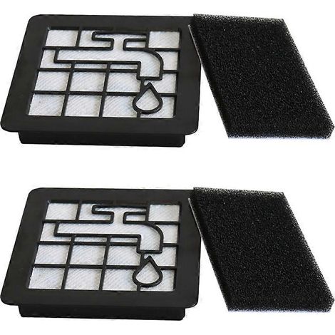 Kit de filtres de rechange XV1220/01 pour aspirateur sans sac série 2000 XB2022/XB2062/XB2122/XB2123/XB2125 (1/5)