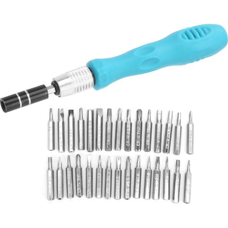 32-in-1-Schraubendreher-Set, Präzisions-Schraubendreherbits, Reparaturwerkzeug-Set für elektronische Geräte (1/5)