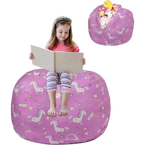 Sac De Rangement Pour Peluches - 81 Cm - Tissu Polyester - Fermeture Éclair Longue 81 Cm - Poignée Intégrée - 1 Pièce (1/5)