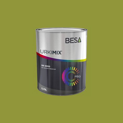 Pot de Peinture Polyuréthane / bi composant NCS S3050-G60Y  Mat - 150gr